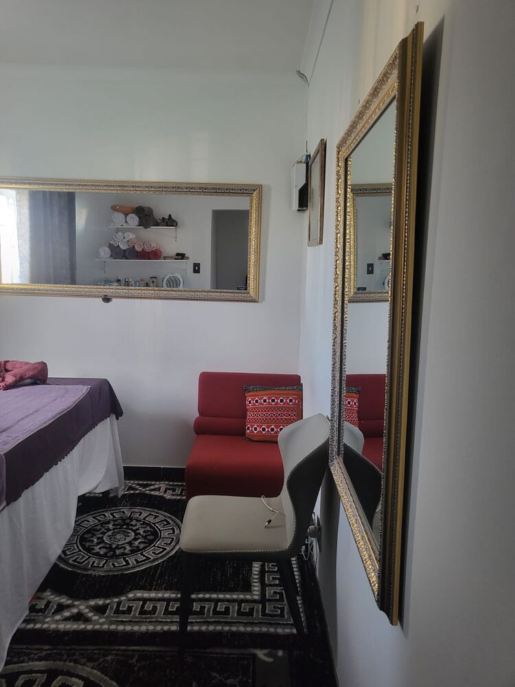 Private massage studio interior in Plumstead, Cape Town